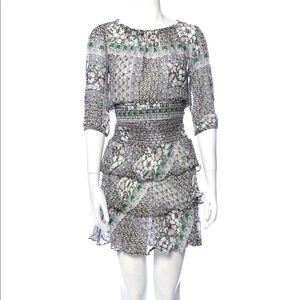 Maje Printed Dress Size 1, Small